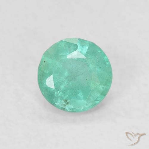 0.15ct Naturel Vert émeraude frais Émeraude, Tour, SI, Photo A