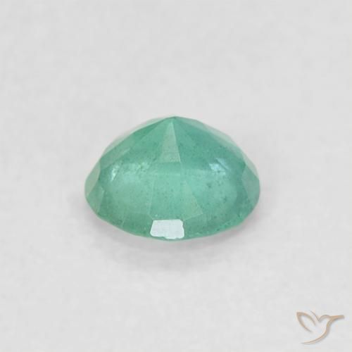 Émeraude Vert émeraude frais naturelle Tour, 0.15 ct, SI