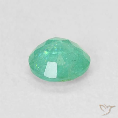 Émeraude Vert clair naturelle Tour, 0.18 ct, SI