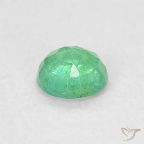 Émeraude Vert Électrique naturelle Tour, 0.17 ct, SI