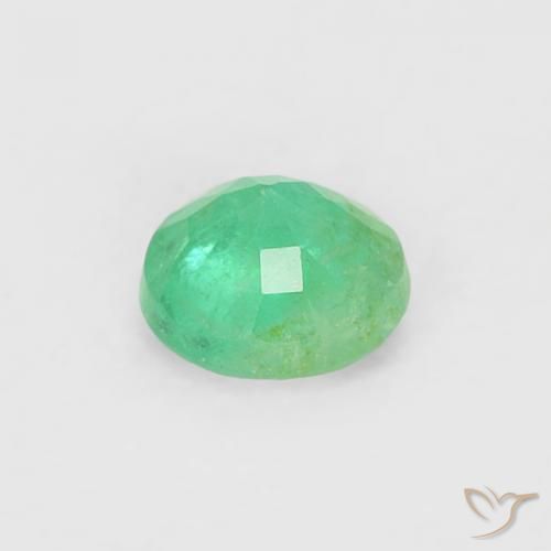 Émeraude Bleu vert naturelle Tour, 0.16 ct, SI