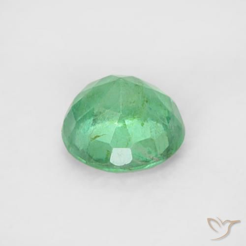 Émeraude Vert frais naturelle Tour, 0.16 ct, SI