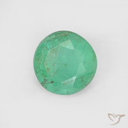 Émeraude Vert moyen naturelle Tour, 0.16 ct, SI