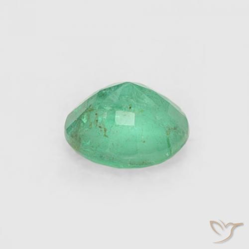 Émeraude Vert moyen naturelle Tour, 0.16 ct, SI