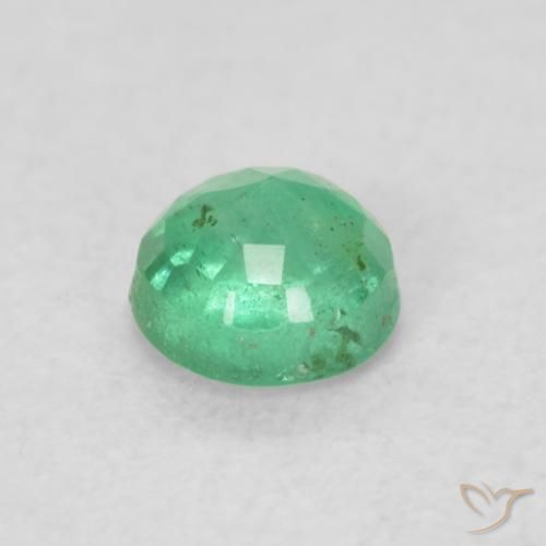 Émeraude Vert clair naturelle Tour, 0.20 ct, SI
