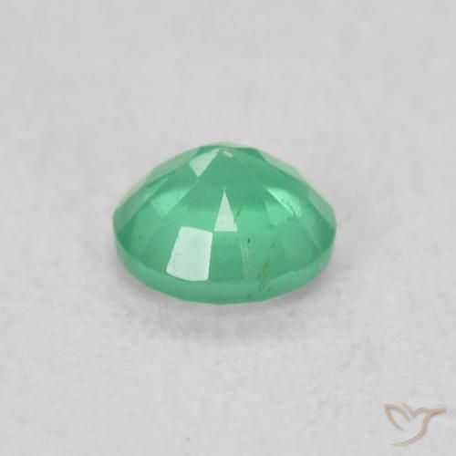 Émeraude Vert intense naturelle Tour, 0.17 ct, SI