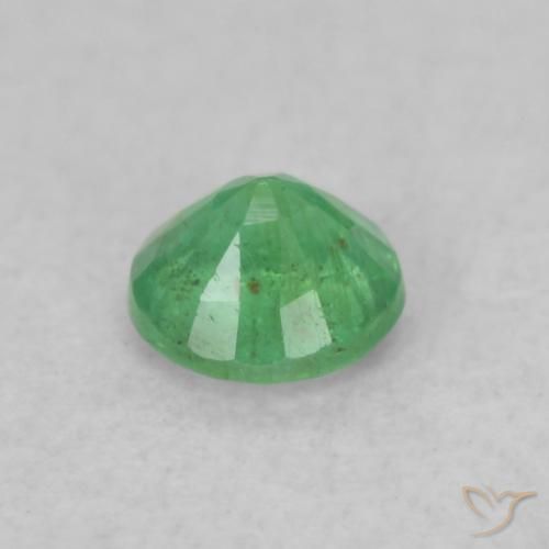 Émeraude Vert clair naturelle Tour, 0.18 ct, SI