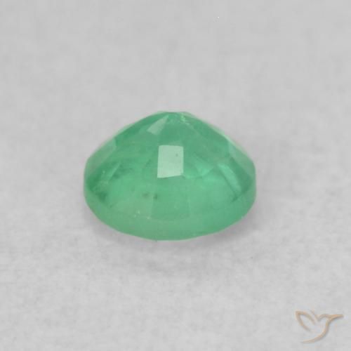 Émeraude Vert clair naturelle Tour, 0.18 ct, SI