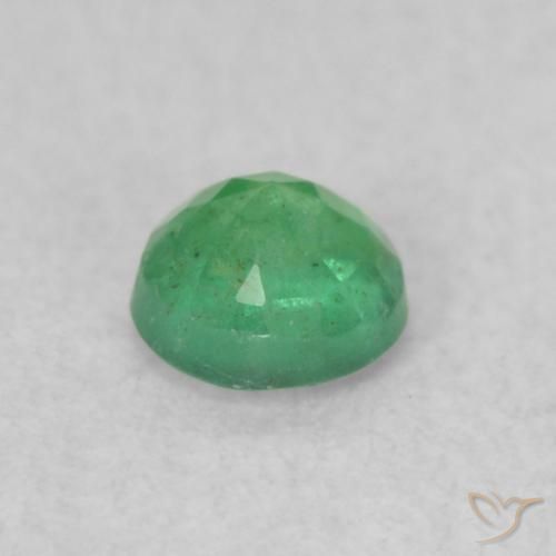 Émeraude Vert clair naturelle Tour, 0.18 ct, SI