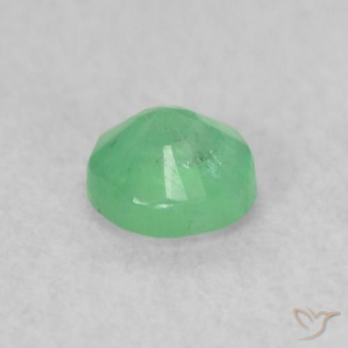 Émeraude Vert clair naturelle Tour, 0.19 ct, SI