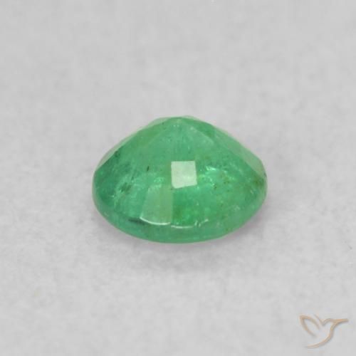 Émeraude Vert clair naturelle Tour, 0.16 ct, SI