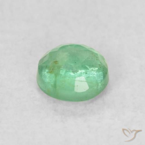 Émeraude Vert Électrique naturelle Tour, 0.20 ct, SI