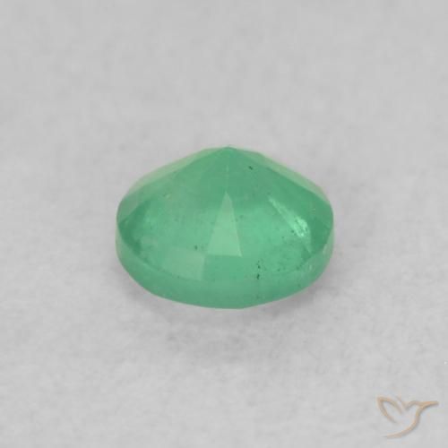 Émeraude Vert moyen naturelle Tour, 0.17 ct, SI