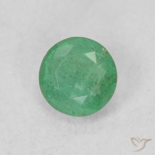 Émeraude Vert foncé naturelle Tour, 0.18 ct, SI
