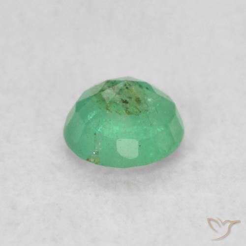 Émeraude Vert foncé naturelle Tour, 0.18 ct, SI