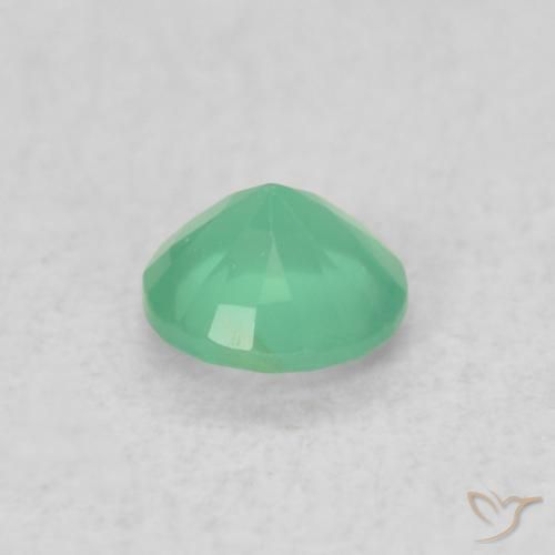 Émeraude Vert trèfle léger naturelle Tour, 0.15 ct, SI