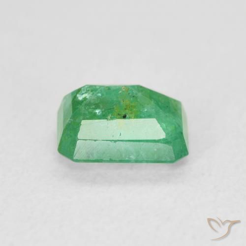 Émeraude Vert moyen naturelle Octogone / coupe Émeraude, 0.93 ct, SI-I1