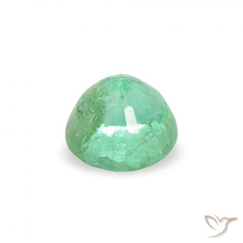 Émeraude Vert clair naturelle Tour, 0.16 ct, SI