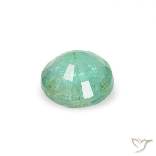 Émeraude Vert émeraude frais naturelle Tour, 0.16 ct, SI