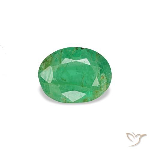 0.29ct Vert moyen Émeraude, ovale, SI