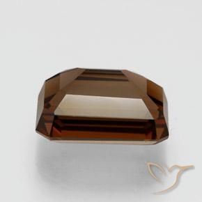 Enstatite Brun pécan naturelle Octogone / coupe Émeraude, 7.56 ct, VVS