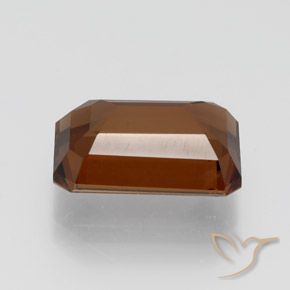 Enstatite Brun rougeâtre naturelle Octogone / coupe Émeraude, 6.69 ct, VVS