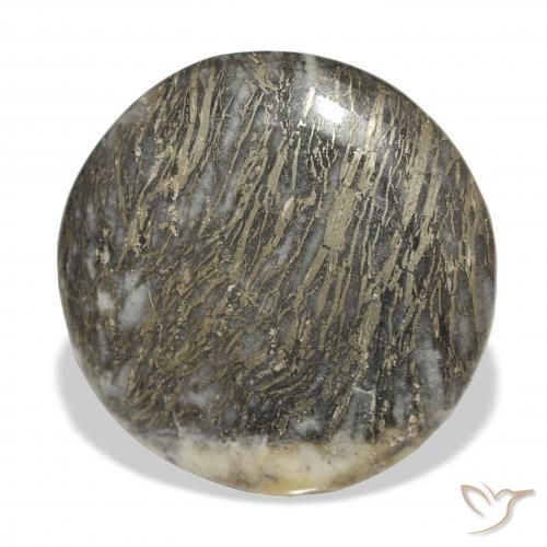 Feather Pyrite Multicolore naturelle Tour, 35.90 ct, Opaque