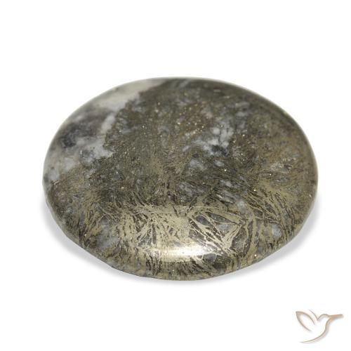 Feather Pyrite Multicolore naturelle Tour, 36.22 ct, Opaque