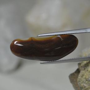 Agate de feu multicolore naturelle forme fantaisie, 10,02 ct, translucide