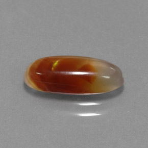 Agate de feu multicolore naturelle transparent, 2,00 ct, transparent / translucide