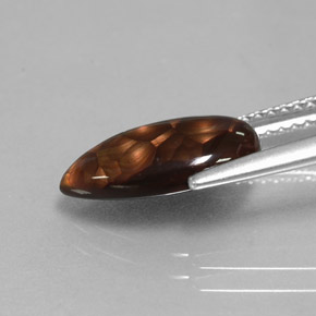 Agate de feu multicolore naturelle en forme de poire, 2,18 ct, opaque