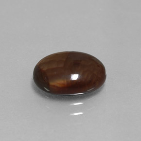 Agate de feu multicolore naturelle coupe ovale, 2,14 ct, opaque