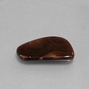 Agate de feu multicolore naturelle forme fantaisie, 2,34 ct, opaque