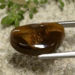 Agate de feu Multicolore naturelle Fantaisie, 5.82 ct, Translucide