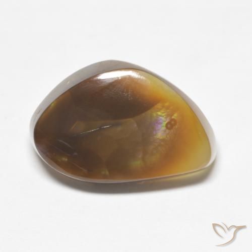 7.62ct Naturel Multicolore Agate de feu, Fantaisie, Translucide