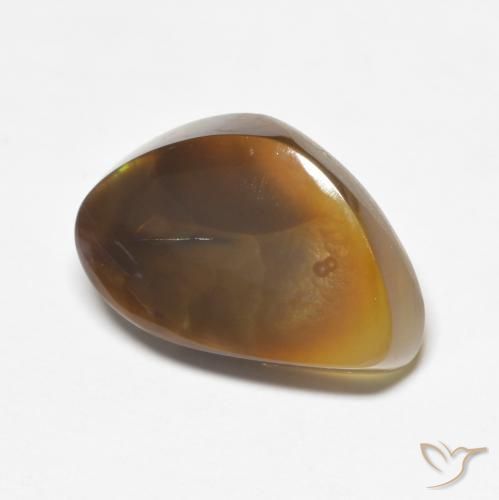 Agate de feu Multicolore naturelle Fantaisie, 7.62 ct, Translucide