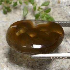 Agate de feu Multicolore naturelle Fantaisie, 9.24 ct, Translucide