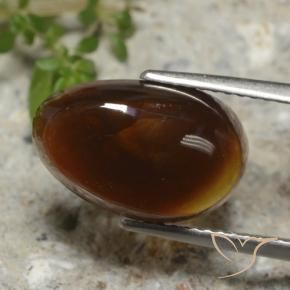 Agate de feu Multicolore naturelle Fantaisie, 4.95 ct, Translucide