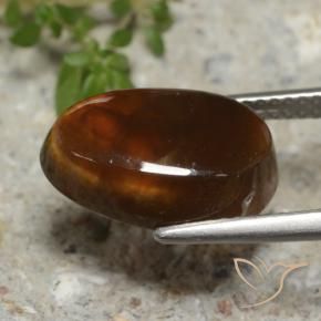 Agate de feu Multicolore naturelle Fantaisie, 4.95 ct, Translucide