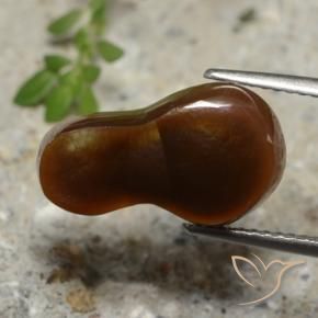 Agate de feu Multicolore naturelle Fantaisie, 5.64 ct, Translucide