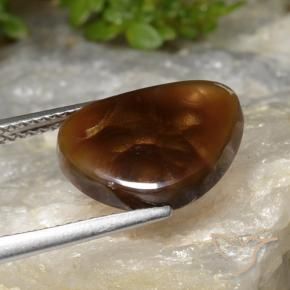 Agate de feu Multicolore naturelle Fantaisie, 4.54 ct, Translucide