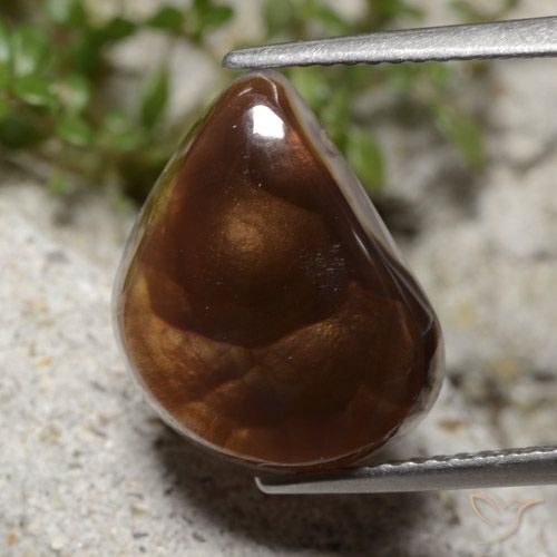 5.86ct Naturel Multicolore Agate de feu, Fantaisie, Translucide