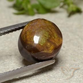 Agate de feu Multicolore naturelle Tour, 3.92 ct, Opaque
