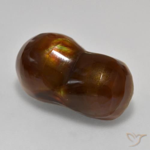 9.99ct Naturel Multicolore Agate de feu, Fantaisie, Opaque