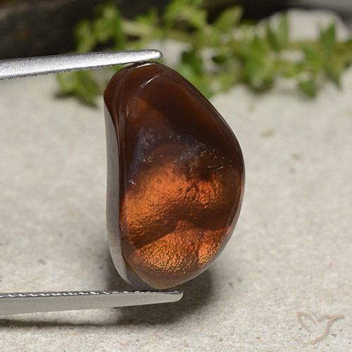 8.54ct Naturel Multicolore Agate de feu, Fantaisie, Opaque