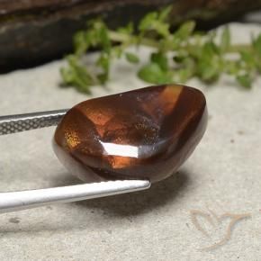 Agate de feu Multicolore naturelle Fantaisie, 8.54 ct, Opaque