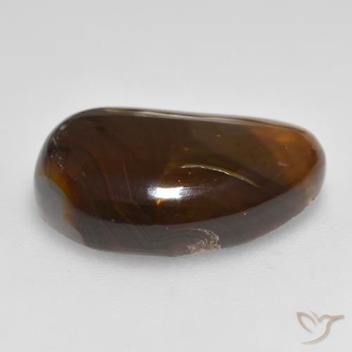 Agate de feu Multicolore naturelle Fantaisie, 8.25 ct, Opaque