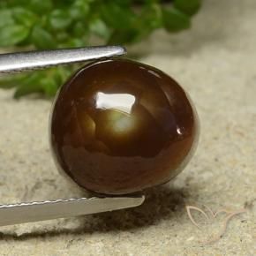 Agate de feu Multicolore naturelle Fantaisie, 4.76 ct, Opaque