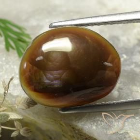 Agate de feu Multicolore naturelle Fantaisie, 5.37 ct, Opaque