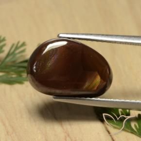 Agate de feu Multicolore naturelle Fantaisie, 5.12 ct, Opaque